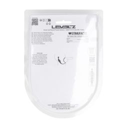 Levelz by shots Siliconen Cockring met Prostaatstimulator - S - Zwart (8714273064448)