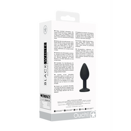 Ouch! by shots Siliconen Butt Plug met Verwijderbare Sieraden (7423522577523)