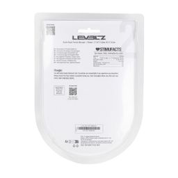 Levelz by shots Dubbele Ripple Siliconen Prostaat Massager - Zwart (8714273066305)