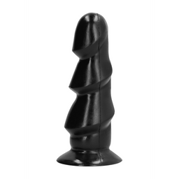 All black Dildo - 7 / 17 cm (5420044205530)