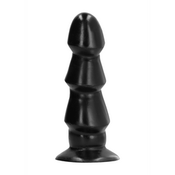 All black Dildo - 7 / 17 cm (5420044205530)
