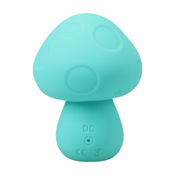 Doc johnson Paddenstoel Vibe - Oplaadbare Siliconen Vibrator - Teal (782421099701)