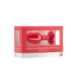 Ouch! by shots Diamanten Butt Plug - Regular (8714273786265)