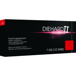 Pharmquests by shots Diehard II Hardcore - Stimulerende Capsules - 10 Stuks (8714273794611)