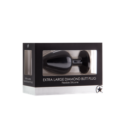 Ouch! by shots Diamanten Butt Plug - Extra Groot (8714273786302)