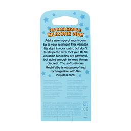 Doc johnson Mushroom Vibe - Oplaadbare Siliconen Vibrator - Paars (782421099619)