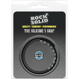 Doc johnson De Silicone 5 Snap - Cockring (6768903842120)