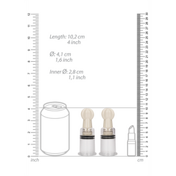 Pumped by shots Tepel Suction Set - Medium (8714273548429)