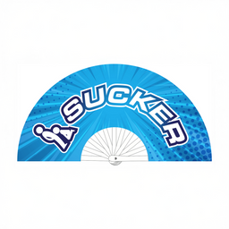 M proud Sucker - Ventilator - 64 cm - Blauw (3662811909285)