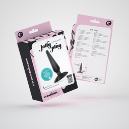 Crushious Jolly - Anale Plug - Zwart (799632355328)