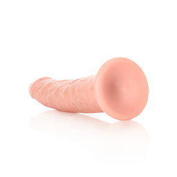 Realrock by shots Slank Realistisch Dildo met Zuignap - 6 / 15,5 cm (7423522625606)