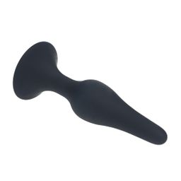 Levelz by shots Slim Silicone Anale Plug - S - Zwart (8714273065728)
