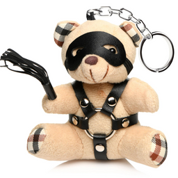Xr brands BDSM Teddy Bear Sleutelhanger - Tan (848518050533)