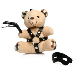 Xr brands BDSM Teddy Bear Sleutelhanger - Tan (848518050533)