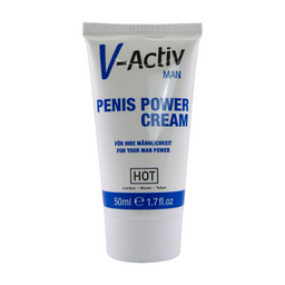 Hot V-Activ - Penis Power Cream voor Mannen - 2 fl oz / 50 ml (4042342000382)