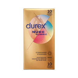Durex Nude Classic - Condooms - 10 Stuks (5410036306703)