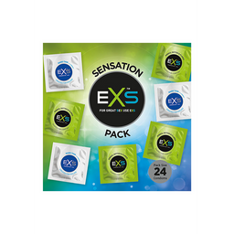 EXS Sensation Pack - Condooms - 24 Stuks (5027701007065)