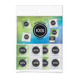 EXS Sensation Pack - Condooms - 24 Stuks (5027701007065)