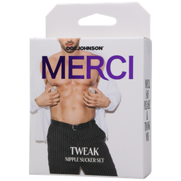 Doc johnson Tweak - Nipple Sucker Set - Duidelijk (782421089368)