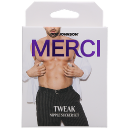 Doc johnson Tweak - Nipple Sucker Set - Duidelijk (782421089368)