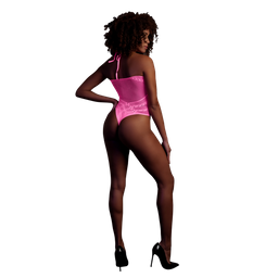 Ouch! by shots Body met Halternek - One Size - Neonroze (8714273494634)