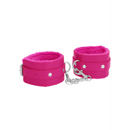 Ouch! by shots Pluche Lederen Handboeien (8714273927965)