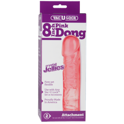 Doc johnson Crystal Jelly Dildo - 8 / 20 cm (782421432508)