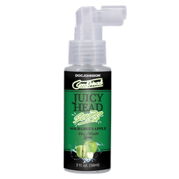 Doc johnson Juicy Head - Dry Mouth Spray - Sour Green Apple - 2 fl oz / 60 ml (782421088637)
