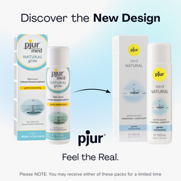 Pjur Med Natural - Waterbased Lubricant Gentle Moisturising - 3.4 fl oz / 100 ml (827160105815)