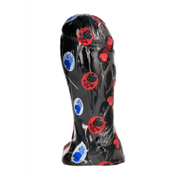 All black Dildo - 9 / 22 cm (5420044205615)