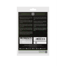 Ouch! by shots Cockring  Ball Strap - Glow in the Dark (7423522639634)