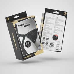 Crushious Snap Strap - Strap-on Harnas - Zwart (799632354277)