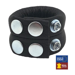 Red leather Verstelbare Leren Ballstretcher 140 gr - Zwart (3701019810846)