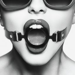 Ouch! by shots Silicone Ring Gag (7423522575598)