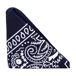 Doc johnson The Code - Siliconen Cockring met Bandana - Marineblauw (782421098278)