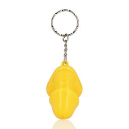 S-line by shots Super Dicky - Sleutelhanger - Geel (8714273026316)