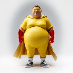 S-line by shots Super Dicky - Sleutelhanger - Geel (8714273026316)