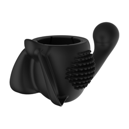 Lovense Vrouwelijke Opzetstuk voor Domi Wand Massager - Zwart (728360599568)