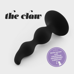 Crushious The Claw - Prostaat Massager Plug - Zwart (7403254150294)