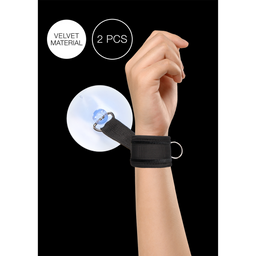 Ouch! by shots Verstelbare Zuignap Handboeien (7423522457498)