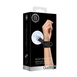 Ouch! by shots Verstelbare Zuignap Handboeien (7423522457498)