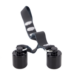 Red leather Leren Ballenrek Gewichten 2 x 50 gr - Zwart (3701019810495)