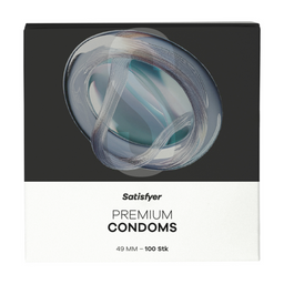 Satisfyer Condooms - Maat S - 49mm - 100 Stuks (4061504082660)
