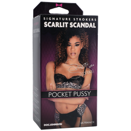 Doc johnson Scarlit Scandal - ULTRASKYN Pussy Masturbator - Caramel (782421086145)