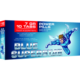 Pharmquests by shots Blauwe Superstar - Stimulerende Capsules (8714273794581)