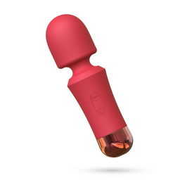 Crushious Wanda - Mini Oplaadbare Wand Massager - Terracotta (7403254157538)