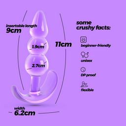 Crushious De Plunger - Anale Plug - Lila (799632355359)