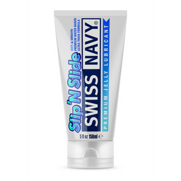 Swiss navy Slip'N Slide - Soft and Smooth Premium Waterbased Ultra Thick Jelly Lubricant - 5 fl oz / 148 ml (699439006495)