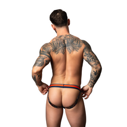 Male power Jock - S/M - Marine Marmer (845830094863)