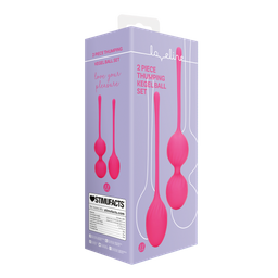Loveline by shots 2 Piece Thumping Kegel Ball Set - Wilde Aardbei (8714273050663)